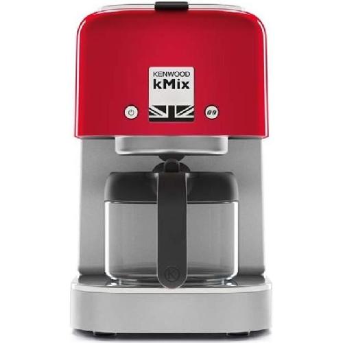 Cafetiere Cafetiere filtre kMix - KENWOOD - COX750RD - 1200 W - Rouge - 8 tasses - Sélecteur d'arôme