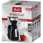 Cafetiere Cafetiere filtre MELITTA Easy Top Therm II 1023-08 - 1L - 1050 W - Noir