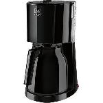 Cafetiere filtre MELITTA - Enjoy II Therm Noir 1017-06 - 1000W - AromaSelector - Systeme anti-gouttes