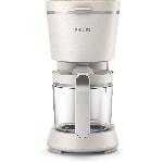 Cafetiere filtre - PHILIPS - HD5120/00 - 1.2 L - Blanc mat - Écologique