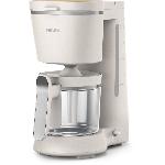 Cafetiere Cafetiere filtre - PHILIPS - HD5120/00 - 1.2 L - Blanc mat - Écologique