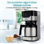 Cafetiere Cafetiere filtre programmable avec carafe - MEDION - MD 18458 - isotherme - 900W - 1.2 L