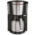 Cafetiere Cafetiere filtre programmable MELITTA Look IV Therm Timer avec verseuse isotherme - Noir