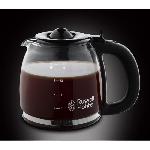 Cafetiere Filtre - RUSSELL HOBBS - Colours Plus 24033-56 - Inox - Programmable - 15 tasses - Technologie WhirlTech - 1100 W