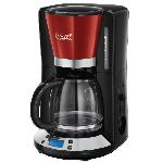 Cafetiere Filtre - RUSSELL HOBBS - Colours Plus 24033-56 - Inox - Programmable - 15 tasses - Technologie WhirlTech - 1100 W