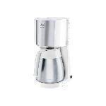 Cafetiere MELITTA Enjoy Top Therm Blanc-Inox - AromaSelector - 15 tasses - Filtre - archives