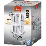 Cafetiere - MELITTA - Look IV Therm Timer 1011-15 - Programmable - AromaSelector - Verseuse isotherme - Blanc