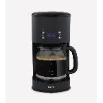 Cafetiere programmable - HKoeNIG - MG32 - 1.5 L (12 tasses) - 1000 W - Ecran LCD - Maintien au chaud - Noir et acier inoxydable