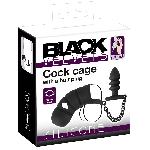 Cage a penis avec plug anal