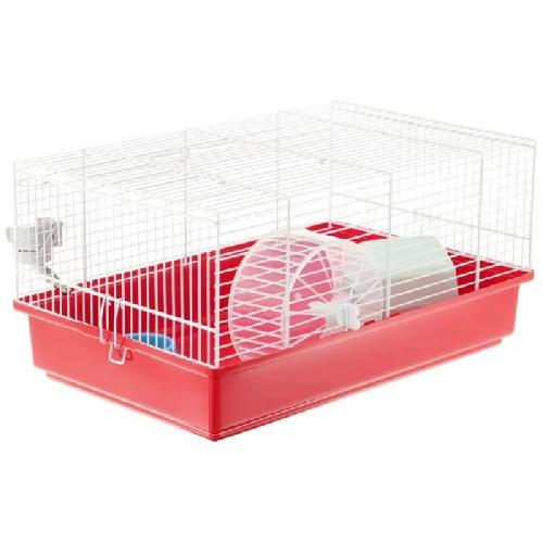 Cage Cage hamster 462923 cm- Une roue. une mangeoire. une maisonnette. un abreuvoir - FERPLAST