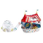 Cage Cage Pour hamster Circus Fun 49.53442.5 cm - Rouge - FERPLAST