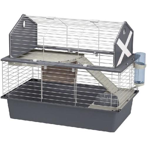 Cage Cage pour lapins avec accessoires 78 4865 cm - FERPLAST