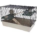 Cage Cage pour petits animaux - KERBL - FLAT NATURE - 80 x 45 x 53 cm - 3 étages