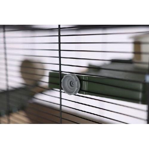 Cage Cage pour petits animaux - KERBL - FLAT NATURE - 80 x 45 x 53 cm - 3 étages