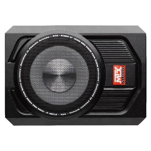 Autoradios : Caissons De Basse - Subwoofer Caisson de grave amplifie - MTX AUDIO - RTU8P - 20 cm - 150W RMS - Telecommande EBC