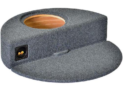 Autoradios : Caissons De Basse - Subwoofer Caisson vide MDF 15L sub25 pour emplacement roue de secours 650x165mm