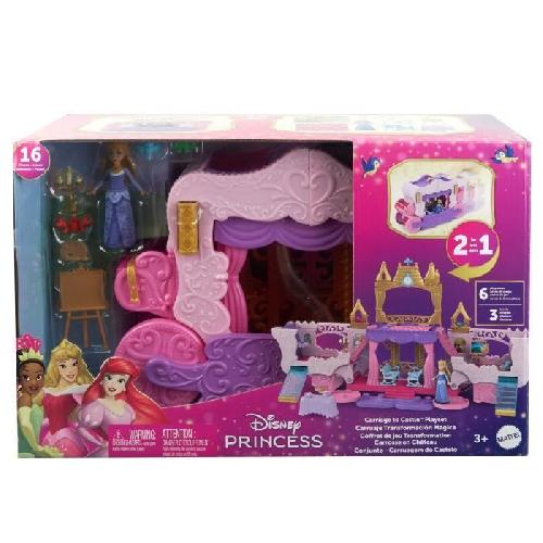 Poupee Caleche et Château - Mattel Disney Princesses Coffret avec poupée Aurore HWX17