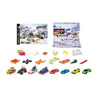 Calendrier De L'avent Calendrier de l'Avent Majorette - 24 surprises dont 8 véhicules die cast exclusifs - Des 3 ans