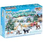 Calendrier de l'Avent PLAYMOBIL - Equestre - La magie de Noel - 24 surprises