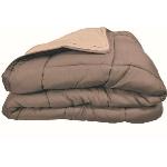 Couette CALGARY Couette chaude Microfibre 400g/m² Taupe & Lin 140x200cm