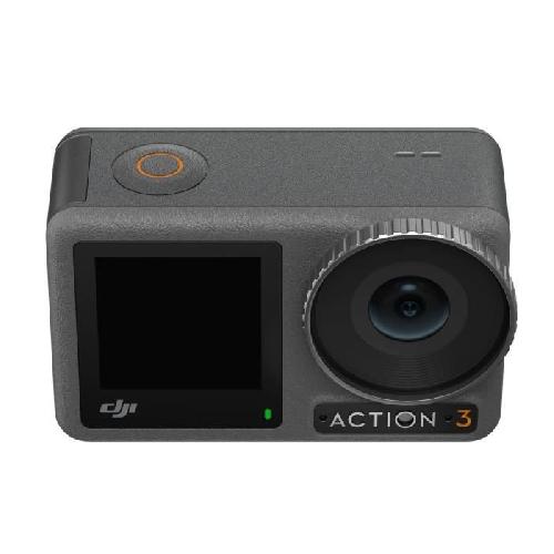Camera Sport - Camera Frontale Camera d'action 4K - DJI - Osmo Action 3 Adventure Combo - Noir