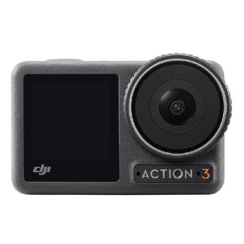 Camera Sport - Camera Frontale Camera d'action 4K - DJI - Osmo Action 3 Adventure Combo - Noir
