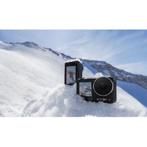 Camera Sport - Camera Frontale Caméra d'action 4K - DJI Osmo Action 3 Standard Combo - Noir