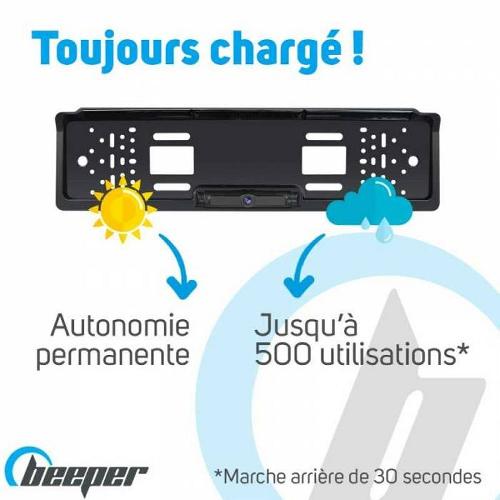 Radar Et Camera De Recul - Aide A La Conduite Camera de recul solaire avec ecran 4.3p BEEPER