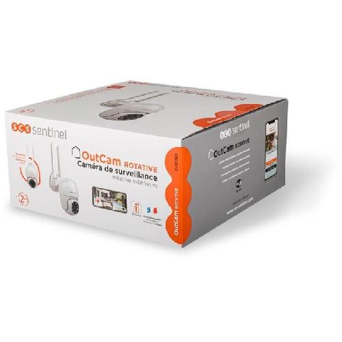 Kit Camera De Surveillance - Pack Videosurveillance Camera de surveillance rotative - SCS SENTINEL - SVI0069 - Exrerieur - Infrarouge