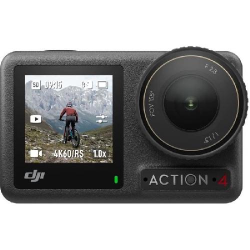 Camera Sport - Camera Frontale Caméra sport - DJI - Osmo Action 4 Adventure Combo - Capteur 1/1.3 pouce - 4K/120 ips - FOV ultra-large de 155