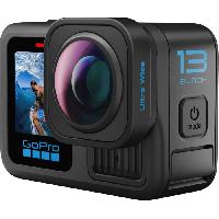 Camescope Caméra de sport - GoPro - HERO 13 Black - Étanche - Vidéo 5.3K60 - Compatible objectifs HB