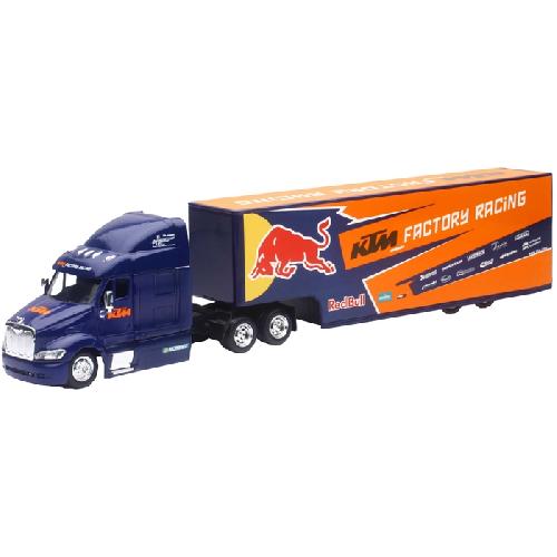 Vehicule Miniature Assemble - Engin Terrestre Miniature Assemble Camion 1-43o Peterbilt 387 new KTM BULL 2017