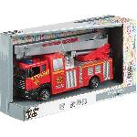 Vehicule Miniature Assemble - Engin Terrestre Miniature Assemble Camion de pompier