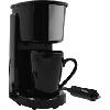 Camping & Camping-Car Cafetiere filtre 12V 1 tasse - HTC EQUIPEMENT - Noir - Pratique pour voiture et camping