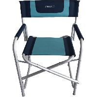 Camping - Camp De Base Fauteuil - MIDLAND - Director Midland - Bleu marine / Bleu turquoise