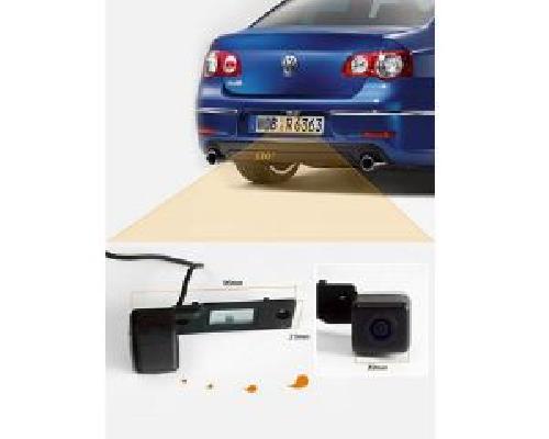 Radar Et Camera De Recul - Aide A La Conduite CAMVW01 - Camera de recul dans eclairage de plaque - Pour VW Golf 5Golf 6PassatTouran