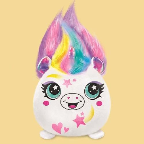 Jeu De Coloriage - Dessin - Pochoir Canal Toys - Airbrush Plush - Peluche Squishy Hair'iffic  a coiffer et decorer avec spray electronique. feutres. -AIR 040- aleatoire