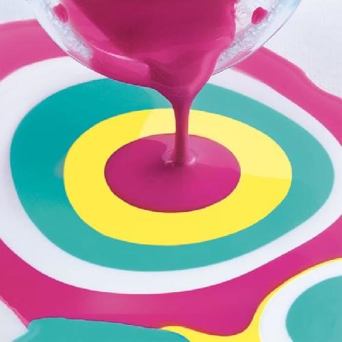 Jeu De Coloriage - Dessin - Pochoir Canal Toys - Art Lab - Studio de Peinture effets pouring des 6 ans - ART 010