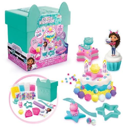 Jeu De Sable A Coller Canal Toys - GABBY ET LA MAISON MAGIQUE - La Boite Chat d'anniversaire de P'tichou - GAB 015