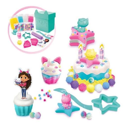 Jeu De Sable A Coller Canal Toys - GABBY ET LA MAISON MAGIQUE - La Boite Chat d'anniversaire de P'tichou - GAB 015