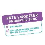 Jeu De Pate A Modeler Canal Toys - Kit Burger Pate a modeler antibacterienne - Elimine jusqu'a 99.9 des bacteries sur les mains - des 2 ans - SND006