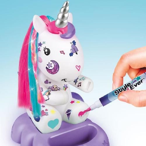 Jeu De Coloriage - Dessin - Pochoir Canal Toys Lampe Licorne a Décorer Cosmique Edition Collector