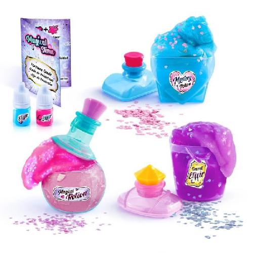 Jeu De Pate Polymere Canal Toys Mon Coffret Potions Magiques - Magical Slime - SSC 214 - Loisirs créatifs - Canal Toys