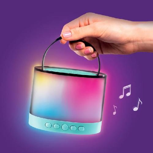 Micro - Karaoke Canal Toys - Music Creator - Mini Station Karaoke - Enceinte lumineuse avec 2 microphones sans fil - INF 044