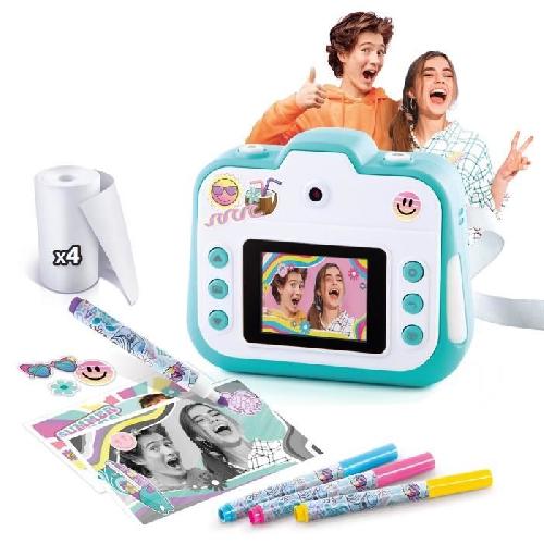 Appareil Photo Enfant Canal Toys - Photo Creator - Appareil photo instantane Edition limitee - Impression thermique. sans encre - CLK 028