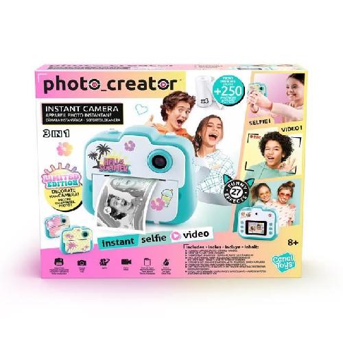 Appareil Photo Enfant Canal Toys - Photo Creator - Appareil photo instantane Edition limitee - Impression thermique. sans encre - CLK 028