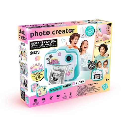 Appareil Photo Enfant Canal Toys - Photo Creator - Appareil photo instantane Edition limitee - Impression thermique. sans encre - CLK 028