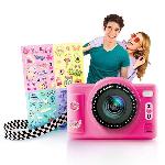 Appareil Photo Enfant Canal Toys - Photo Creator -Appareil Photo Numérique Pop Couleur Rose- Avec carte SD 8Go incluse - CLK 042