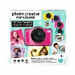 Appareil Photo Enfant Canal Toys - Photo Creator -Appareil Photo Numérique Pop Couleur Rose- Avec carte SD 8Go incluse - CLK 042