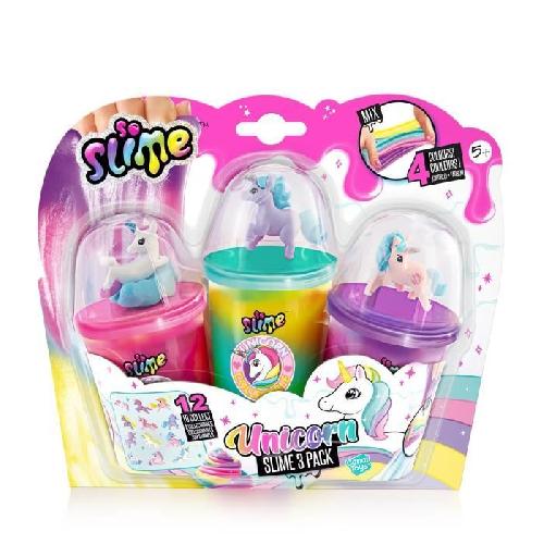 Jeu De Pate A Modeler Canal Toys - So Slime - Collectible 3 pack Licorne - SSC 269 - Canal Toys